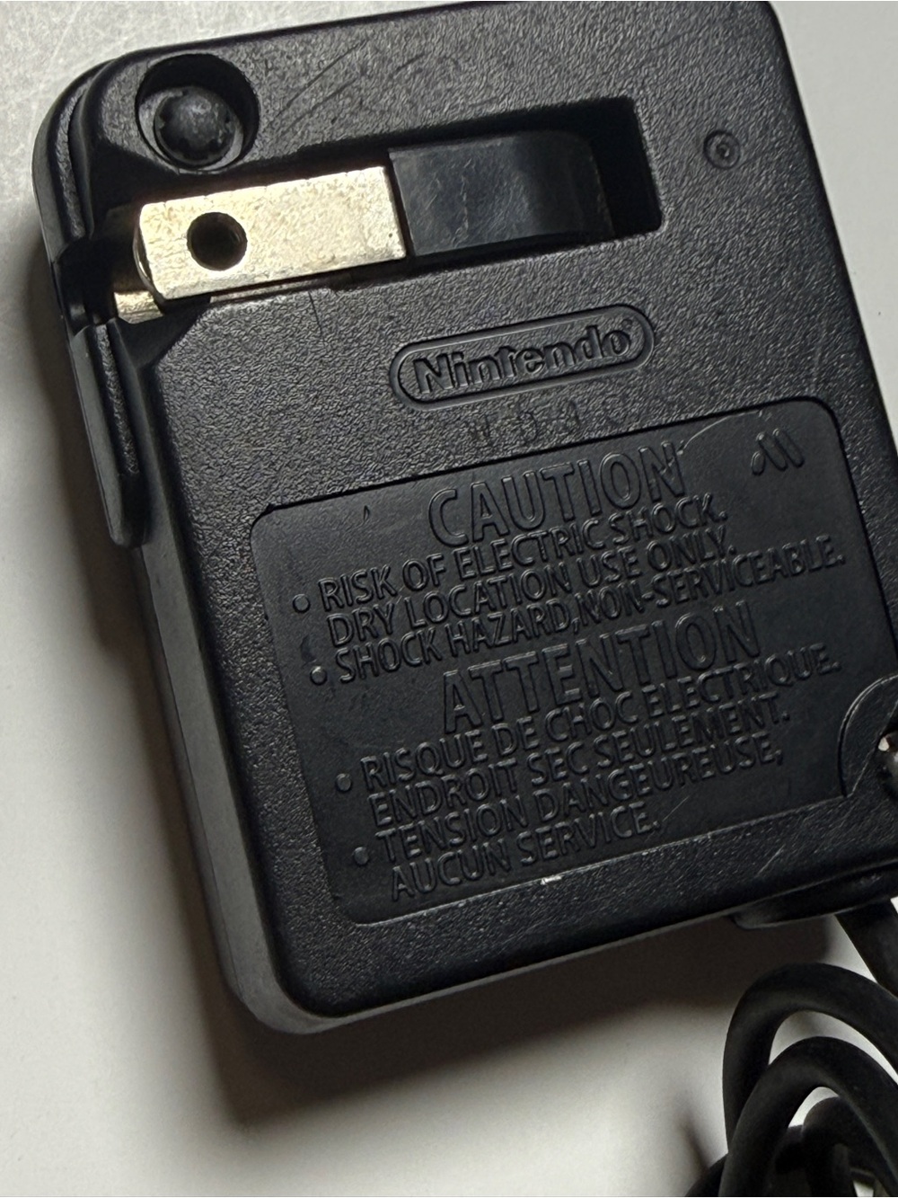 Official Nintendo Game Boy Advance SP AC Adapter OEM Charger AGS-002